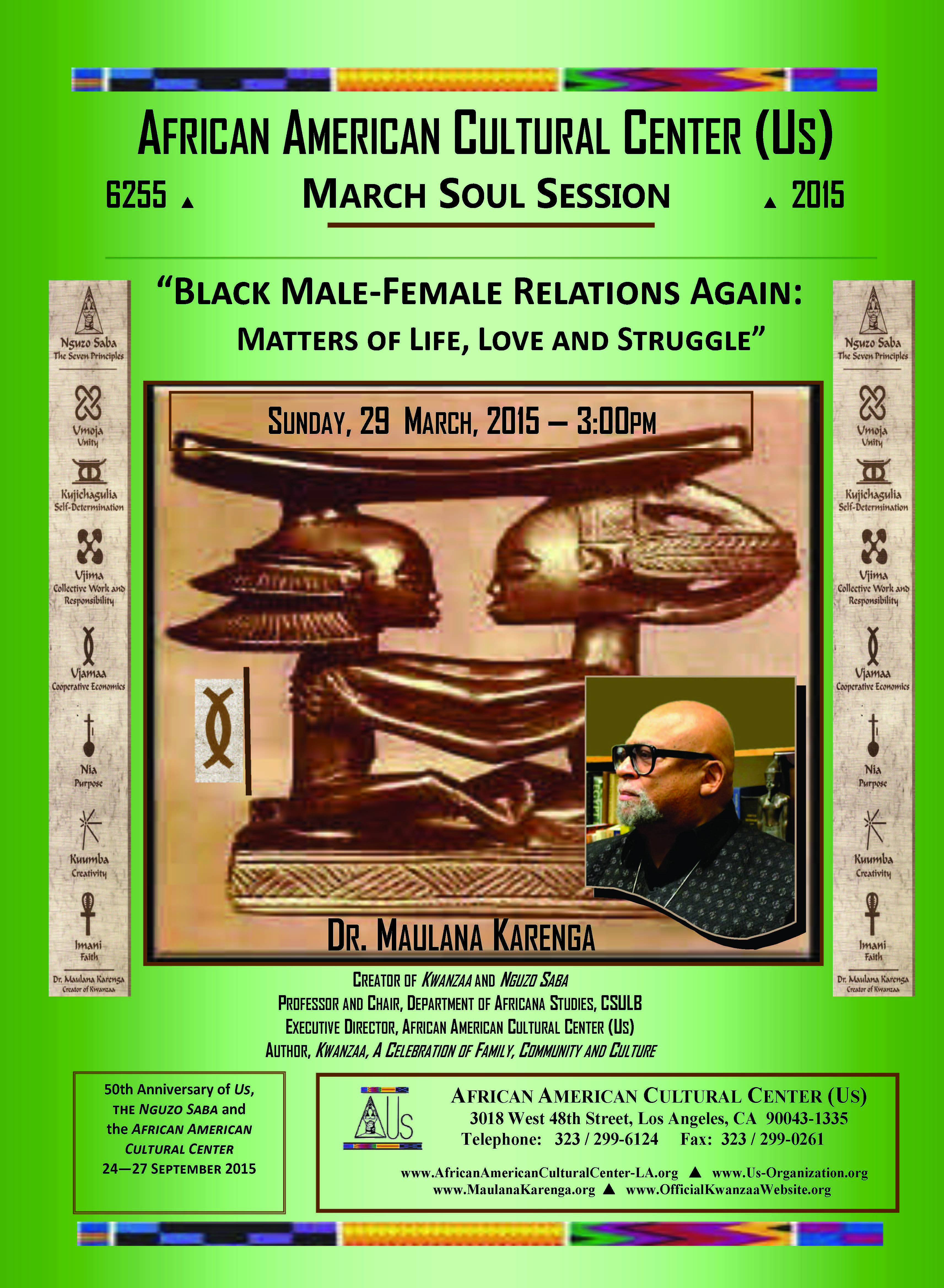 03-29-15 Dr. Maulana Karenga--Black Love Again