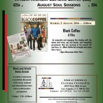 Soul Session–August 2 2014 Film Black Coffee